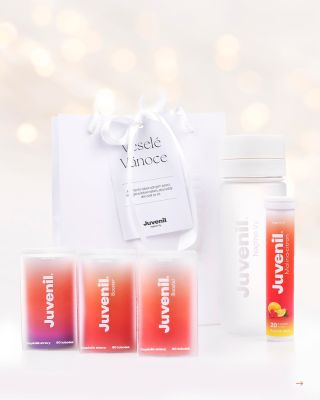 🎄 Hledáte dárek, který opravdu potěší? Darujte letos pod stromeček energii. Vánoční balíček Juvenil Energie je ideální...